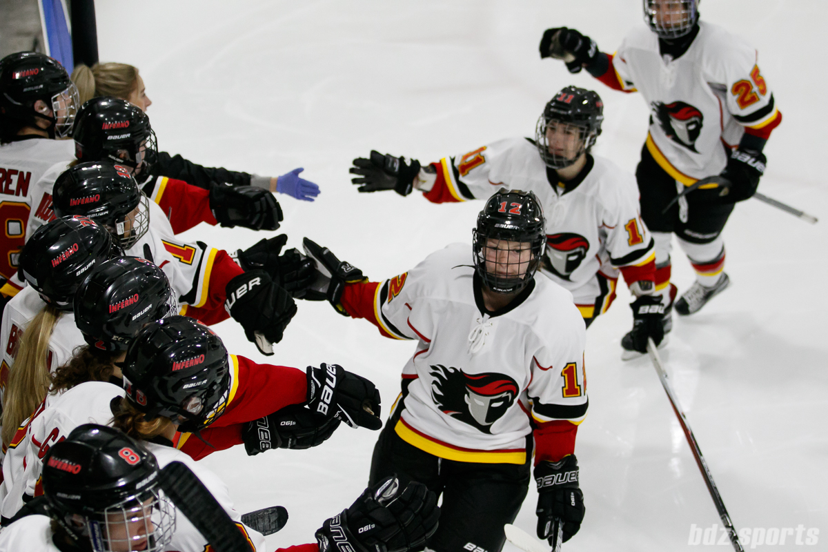 CWHL Boston Blades vs Calgary Inferno October 22, 2017 BDZ Sports